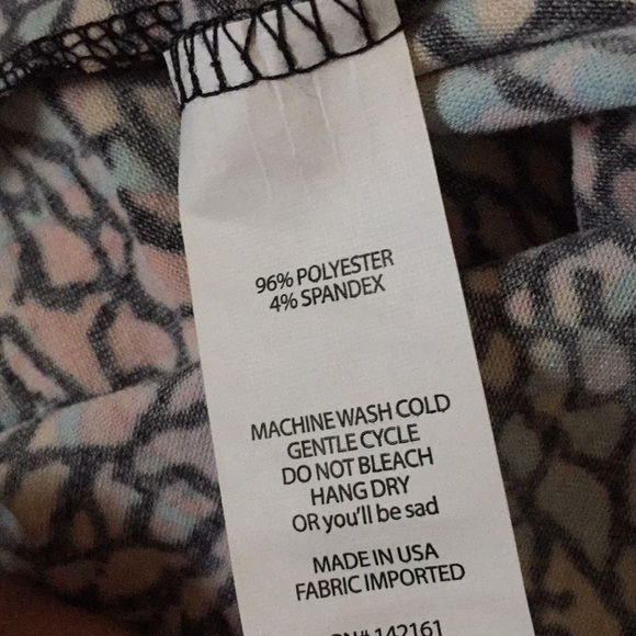 LuLaRoe Randy Unicorn Print Rare Mermaid like - Picture 4 of 4